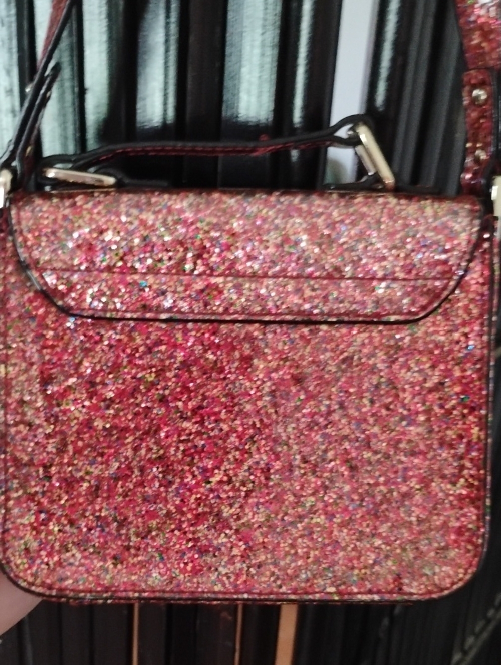Kate Spade Multicolor Glitter Mini Satchel Shoulder Bag - Picture 4 of 9